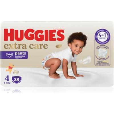 Huggies Extra Care Pants Size 4 jednorazowe pieluchomajtki 9 - 14 kg 38 szt.