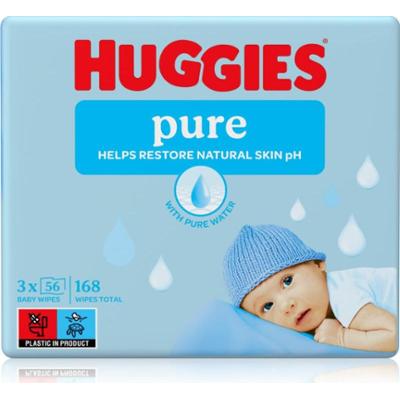 Huggies Pure chusteczki oczyszczające 3x56 szt.