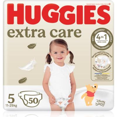 Huggies Extra Care Size 5 pieluchy jednorazowe 11-25 kg 50 szt.