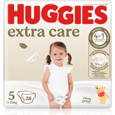 Huggies Extra Care Size 5 pieluchy jednorazowe 11-25 kg 28 szt.