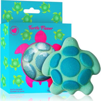 I Heart Revolution Bath Fizzer Turtle kule do kąpieli z zapachem Citrus & Green apple 110 g