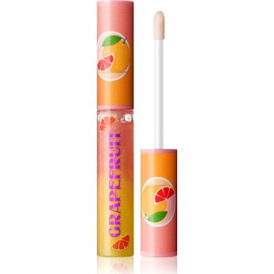 I Heart Revolution Fruity Grapefruit Fizz błyszczyk do ust z brokatem z zapachem Grapefruit 7 ml
