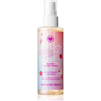 I Heart Revolution Milkshake Strawberry Shimmer rozświetlający spray utrwalający 50 ml