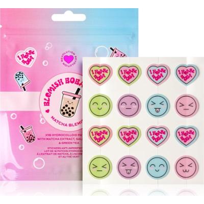 I Heart Revolution Bubble Tea Blemish Boba plastry dla skóry problematycznej przeciw trądzikowi 16 szt.