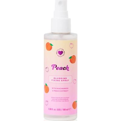 I Heart Revolution Peach Mattifying Fixing Spray matujący spray utrwalający makijaż odcień Peach 100 ml