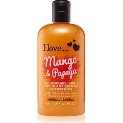 I Love Mango & Papaya krem pod prysznic i do kąpieli 500 ml