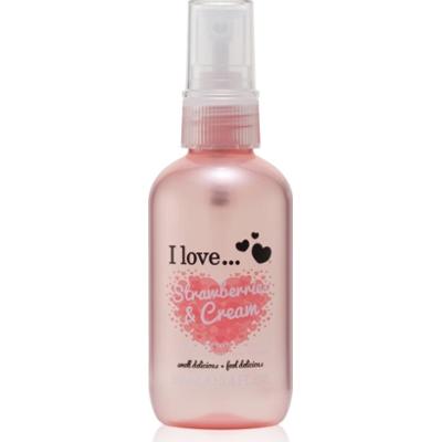 I Love Strawberries & Cream odświeżający spray do ciała 100 ml