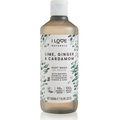 I Love Naturals Lime, Ginger & Cardamom żel pod prysznic 500 ml