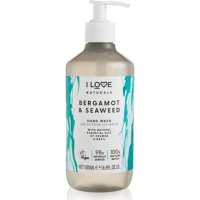 I Love Naturals Bergamot & Seaweed mydło w płynie do rąk 500 ml