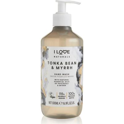 I Love Naturals Tonka Bean & Myrrh mydło w płynie do rąk 500 ml