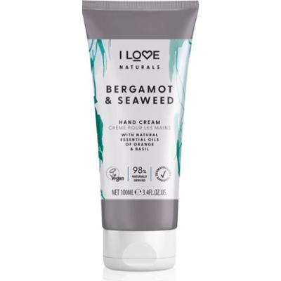 I Love Naturals Bergamot & Seaweed naturalny krem do rąk 100 ml