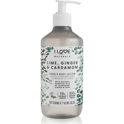 I Love Naturals Lime, Ginger & Cardamom mleczko do ciała 500 ml