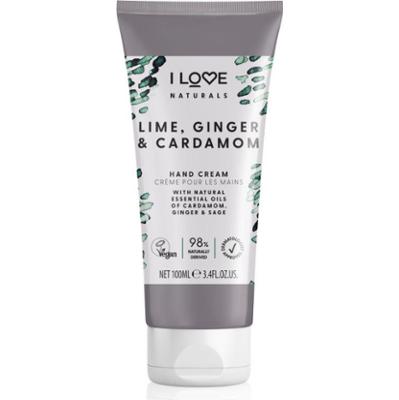I Love Naturals Lime, Ginger & Cardamom krem do rąk 100 ml