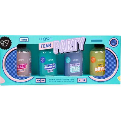 I Love Foam Party zestaw upominkowy pod prysznic