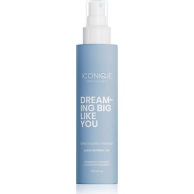 ICONIQUE Professional DREAMING BIG LIKE YOU Volume & Thickness spray bez spłukiwania do zwiększenia objętości dla cienkich włosów 150 ml