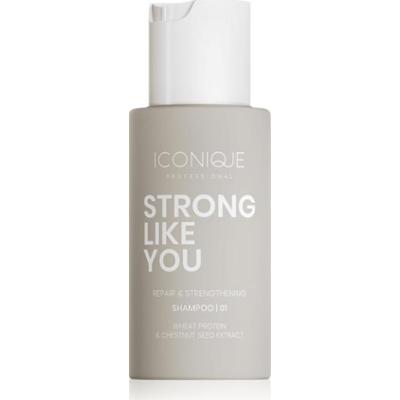 ICONIQUE Professional STRONG LIKE YOU Repair & Strengthening szampon regenerujący do włosów zniszczonych 70 ml