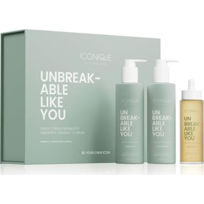 ICONIQUE Professional UNBREAKABLE LIKE YOU Length Strengthening Set zestaw do wzmocnienia włosów