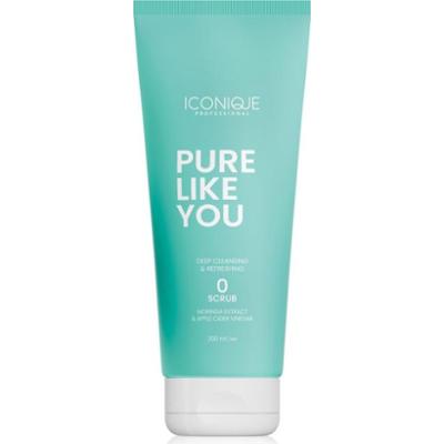 ICONIQUE Professional PURE LIKE YOU Deep Cleansing & Refreshing Scrub peeling oczyszczający do tłustej skóry głowy 200 ml