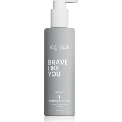 ICONIQUE Professional BRAVE LIKE YOU Energising Shampoo szampon energetyzujący dla mężczyzn 250 ml