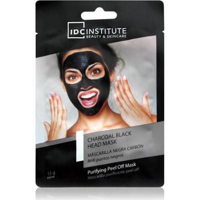 IDC Institute Charcoal Blackhead Mask maseczka złuszczająca przeciw zaskórnikom z aktywnym węglem 15 g