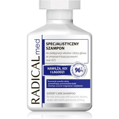 Ideepharm Radical Med Expert Care specjalistyczny szampon do pielęgnacji włosów i skóry głowy ze zmianami łuszczycowymi oraz AZS 300 ml