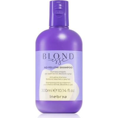 Inebrya BLONDesse No-Yellow Shampoo szampon neutralizujący żółte odcienie do blond i siwych włosów 300 ml