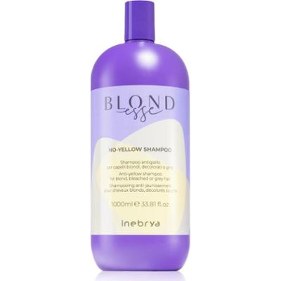 Inebrya BLONDesse No-Yellow Shampoo szampon neutralizujący żółte odcienie do blond i siwych włosów 1000 ml