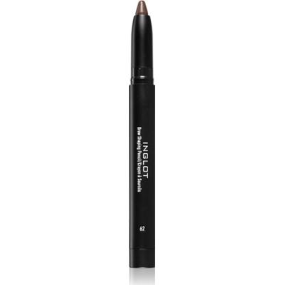 Inglot Brow Shaping kredka do brwi z temperówką odcień 62 1.4 g