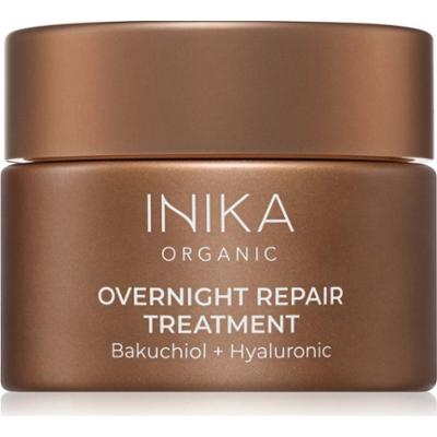 INIKA Organic Overnight Repair Treatment maseczka regeneracyjna na noc intensywnie nawilżający 50 ml