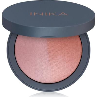 INIKA Organic Blush Duo róż do policzków duo odcień Burnt Peach 6,5 g
