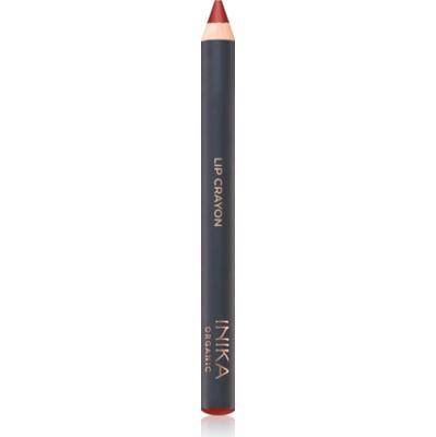 INIKA Organic Lipstick Crayon kremowa kredka do ust odcień Chilli Red 3 g