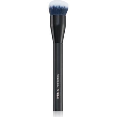 INIKA Organic Foundation Brush pędzel do aplikacji kosmetyków w płynie i pudrze 1 szt.