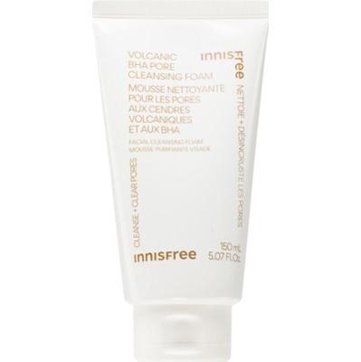 innisfree Volcanic BHA Pore Cleansing Foam delikatna pianka oczyszczająca do wygładzenia skóry i zmniejszenia porów 150 ml