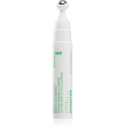 innisfree Green Tea Caffeine Bright-Eye Serum chłodzący roll-on pod oczy przeciw obrzękom i cieniom 10 ml