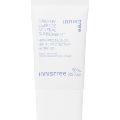 innisfree Daily UV Defense Mineral Sunscreen mineralny fluid ochronny do twarzy SPF 50 50 ml