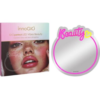 innoGIO Vibes Beauty GIO-759BY lusterko kosmetyczne z podświetleniem LED 32,5 cm x 34cm x 1cm 1 szt.