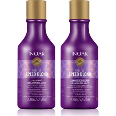 INOAR Absolut Speed Blond zestaw do włosów blond 2x250 ml