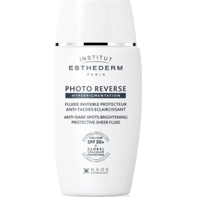 Institut Esthederm Photo Reverse Hyperpigmentation fluid ochronny przeciw przebarwieniom skóry SPF 50+ 40 ml