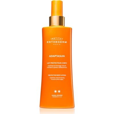 Institut Esthederm Adaptasun Protective Body Lotion ochronne mleczko do opalania ze średnią ochroną UV 200 ml