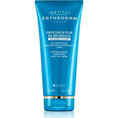 Institut Esthederm Tan Prolonging Golden Glow rozświetlający żel-krem służący przedłużeniu opalenizny 200 ml