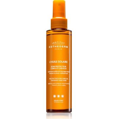 Institut Esthederm Adaptasun Sun Care Oil Extreme Sun olejek do opalania ciała i włosów z wysoką ochroną UV 150 ml
