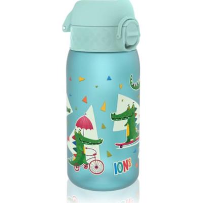 Ion8 Leak Proof butelka na wodę dla dzieci Crocodiles 350 ml