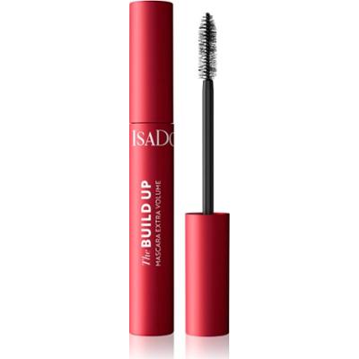 IsaDora The Build Up Mascara Extra Volume tusz zapewniający maksymalną objętość rzęs odcień 01 Super Black 10 ml
