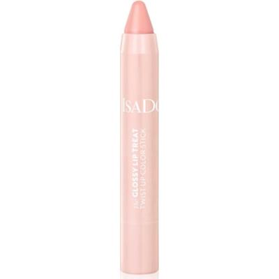 IsaDora The Glossy Lip Treat Twist Up Color szminka nawilżająca odcień 00 Clear Nude 3.3 g