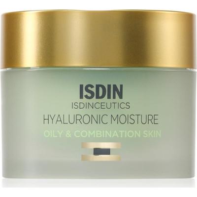 ISDIN Isdinceutics Hyaluronic Moisture Oily and Combination Skin nawilżający krem na dzień do skóry tłustej i mieszanej do wielokrotnego napełniania 5