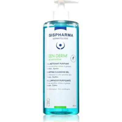 ISISPHARMA Teen Derm Gel Sensitive żel oczyszczający do skóry wrażliwej ze skłonnością do wyprysków 400 ml