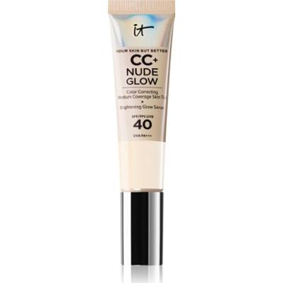 IT Cosmetics Your Skin But Better CC + Nude Glow krem CC z efektem rozświetlającym SPF 40 Fair Porcelain 32 ml