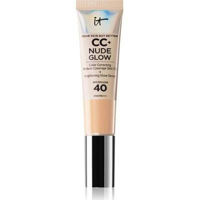 IT Cosmetics Your Skin But Better CC + Nude Glow krem CC z efektem rozświetlającym SPF 40 Fair Ivory 32 ml