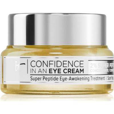 IT Cosmetics Confidence In an Eye Cream przeciwzmarszczkowy krem pod oczy z peptydami dla kobiet 15 ml