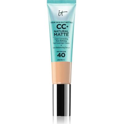 IT Cosmetics Your Skin But Better CC+ Natural Matte krem CC matujące SPF 40 Light Medium 32 ml